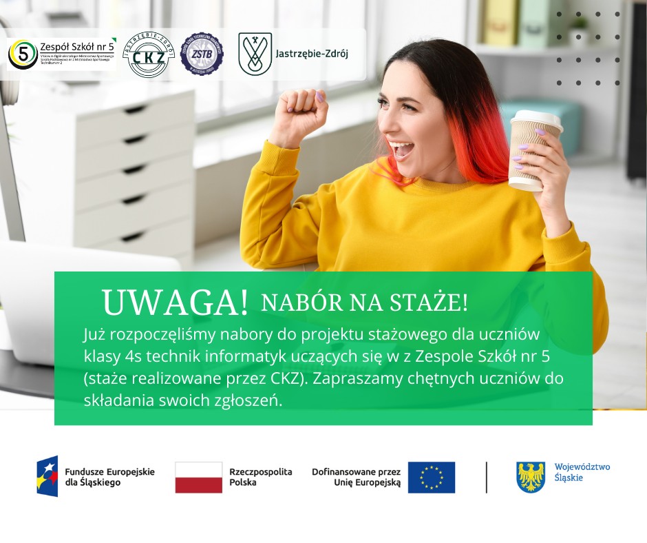 Uwaga! Nabór na staże!