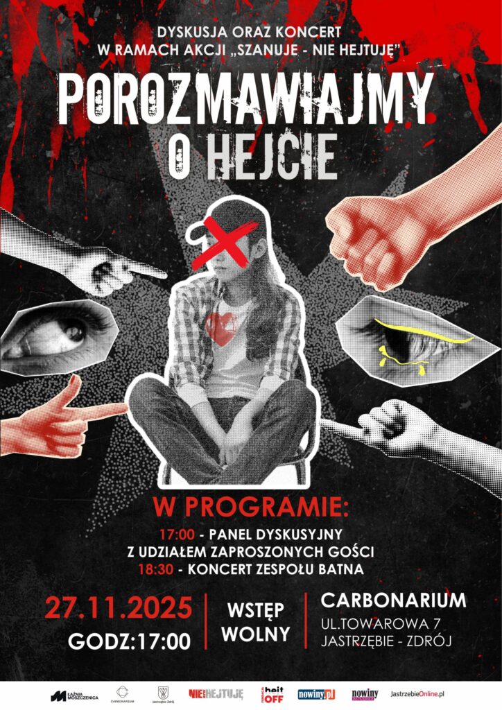 „Porozmawiajmy o hejcie – Szanuję, nie hejtuję”