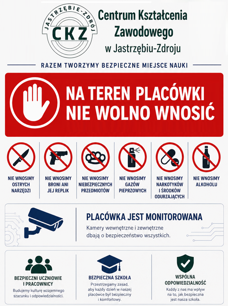 Razem tworzymy bezpieczne miejsce nauki.
